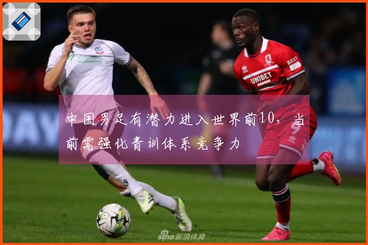 中国男足有潜力进入世界前10，当前需强化青训体系竞争力
